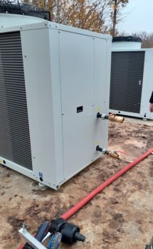 Pompe à Chaleur AIR/EAU - 2x50kw - Atlantic - Energies Terre Soleil