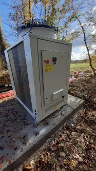 Pompe à Chaleur AIR/EAU - 2x50kw - Atlantic - Energies Terre Soleil